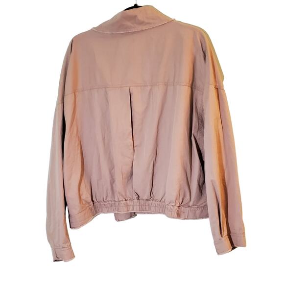 NWT! BP. Comfortable Tan Cotton Button-Down Jacket Plus Size Size XXL - Picture 2 of 7